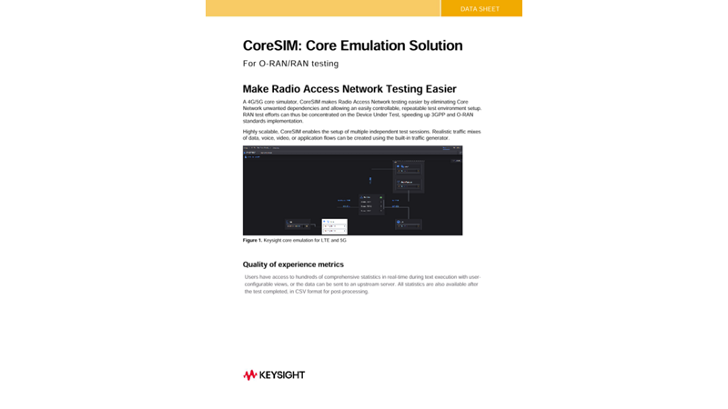 CoreSIM: Core Emulation Solution